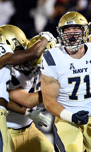 AP Top 25: Navy gives AAC 4 teams, 3rd-most by conference